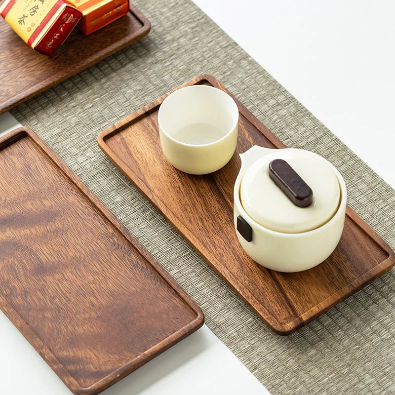 Natural Wooden Serving Tray