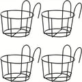 Round Metal Hanging Planters