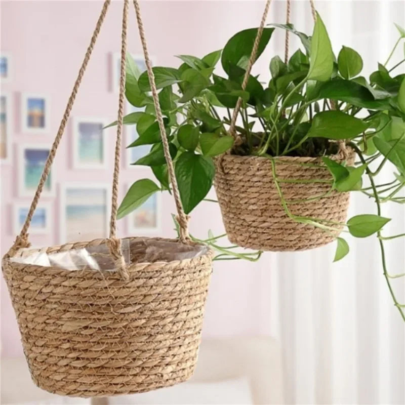 Macrame Hanging Planter Basket