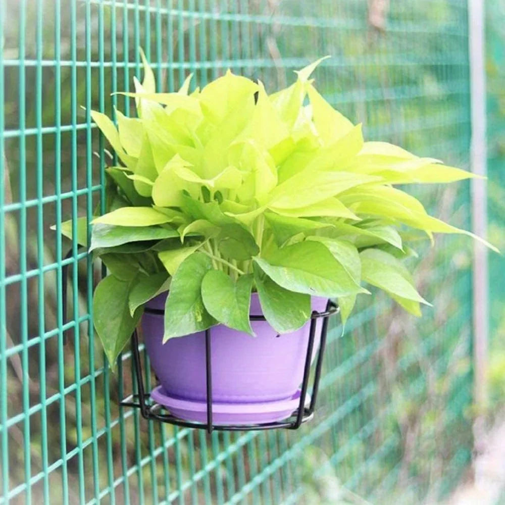Round Metal Hanging Planters