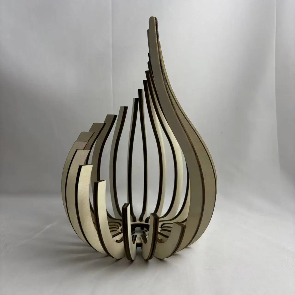 Handmade Wooden Candle Holder