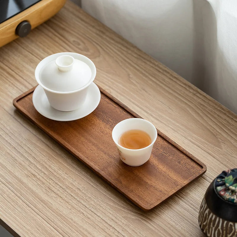 Natural Wooden Serving Tray