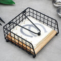 Rustic Metal Napkin Holder