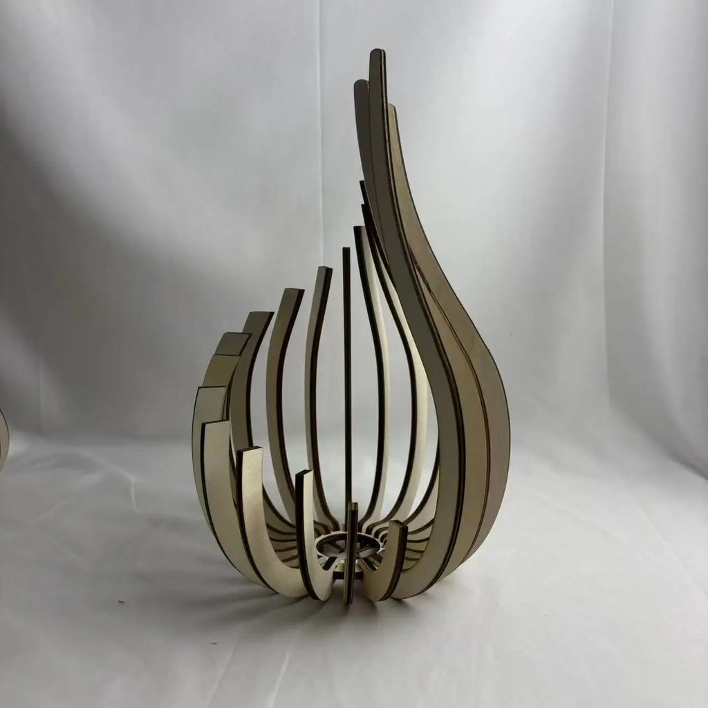 Handmade Wooden Candle Holder