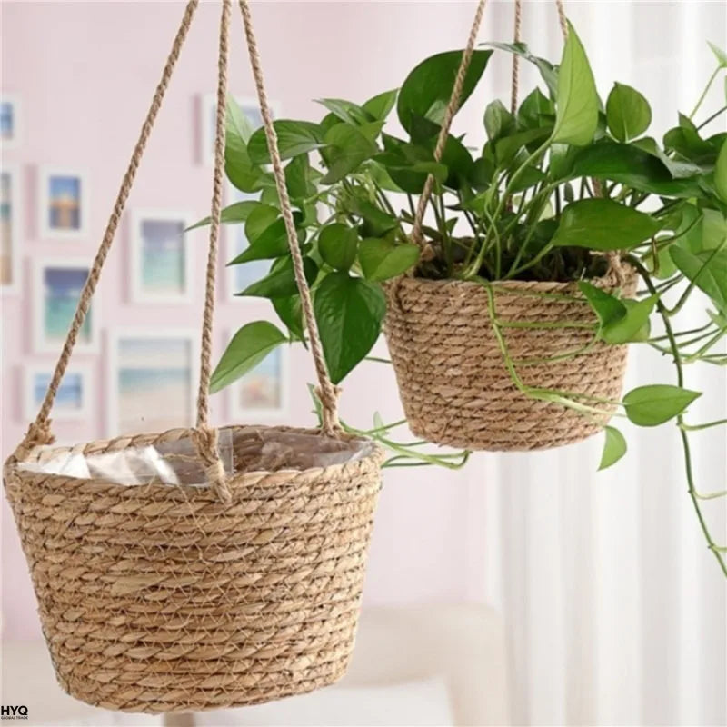 Macrame Hanging Planter Basket
