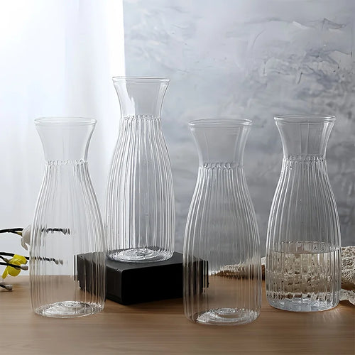 6-Piece Clear Vase Set