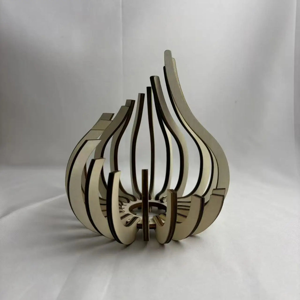 Handmade Wooden Candle Holder