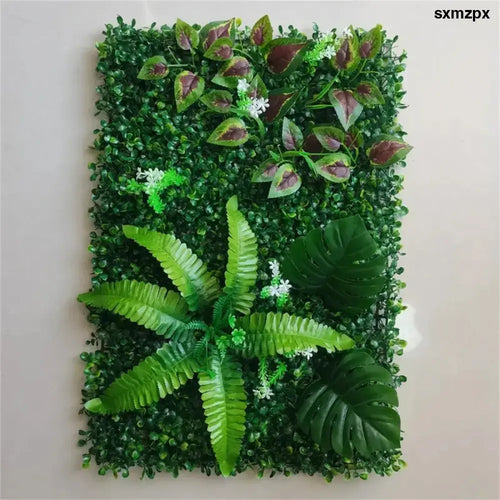 Artificial Green Wall Panel - green / 40-60cm - Living room accessories