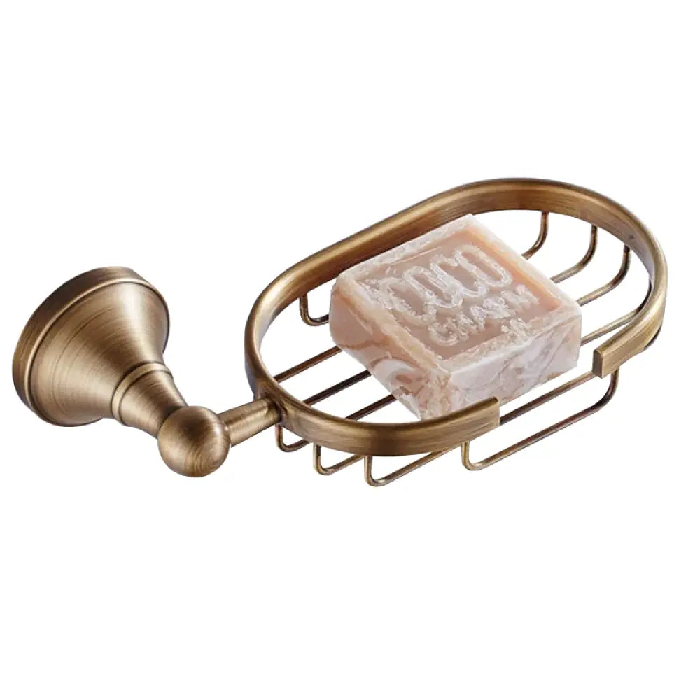 Brass Bathroom Accessories - soap basket - Bathroom decor